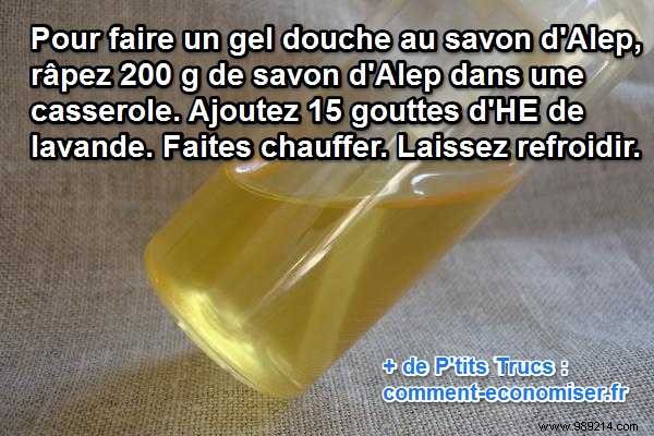 DIY Natural Shower Gel with Aleppo Soap: My Easy, Affordable Recipe