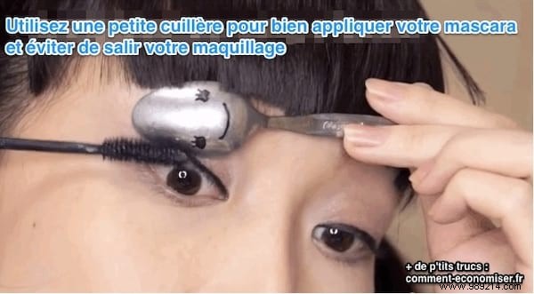 Pro Makeup Hack: Apply Mascara Flawlessly with a Spoon – No Smudges!