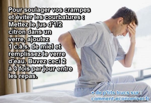 Relieve Night Cramps and Muscle Aches with This Simple Honey-Lemon Remedy