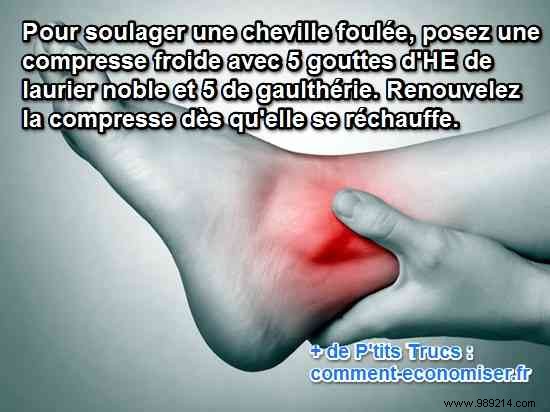 Proven Natural Remedy for Sprained Ankle: Essential Oils to Reduce Pain and Swelling Quickly