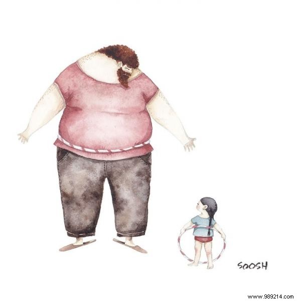 10 Heartwarming Illustrations Capturing the Unique Father-Daughter Bond