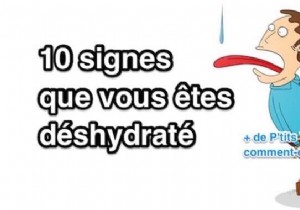 10 Telltale Signs of Dehydration – Backed by Science and Expert Insights