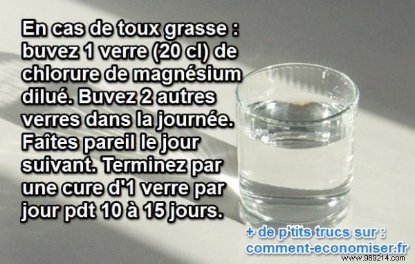 Prevent Bronchitis from a Wet Cough: Simple Magnesium Chloride Remedy