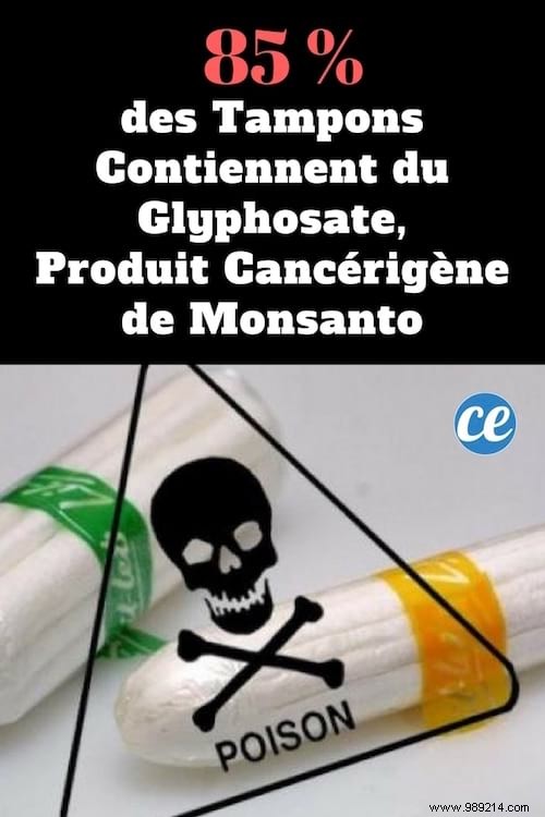 Study Reveals Glyphosate in 85% of Cotton Personal Care Products, Including Tampons