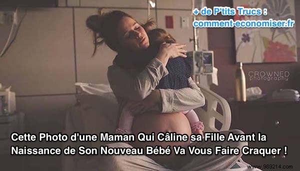 Heartwarming Photo: Mom s Final Embrace with Daughter Before New Baby Arrives