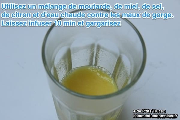 Proven Grandma s Remedy: Quick Sore Throat Relief with Mustard Gargle