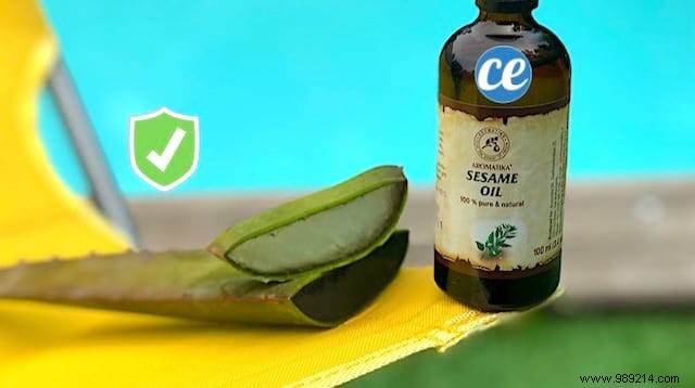 DIY After-Sun Gel: Simple Homemade Recipe with Aloe Vera and Sesame Oil