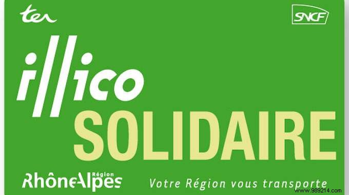 Illico Solidaire Card: 75% Off TER Travel for Job Seekers Under 30 in Rhône-Alpes
