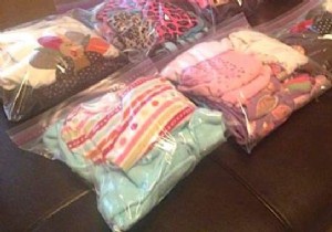 How to Organize Clothes for Stress-Free Travel: The Plastic Bag Packing Method