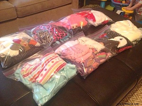 How to Organize Clothes for Stress-Free Travel: The Plastic Bag Packing Method