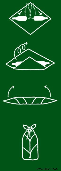 Ingenious DIY Wine Bottle Carrier: Tea Towel Hack for Perfect Picnics