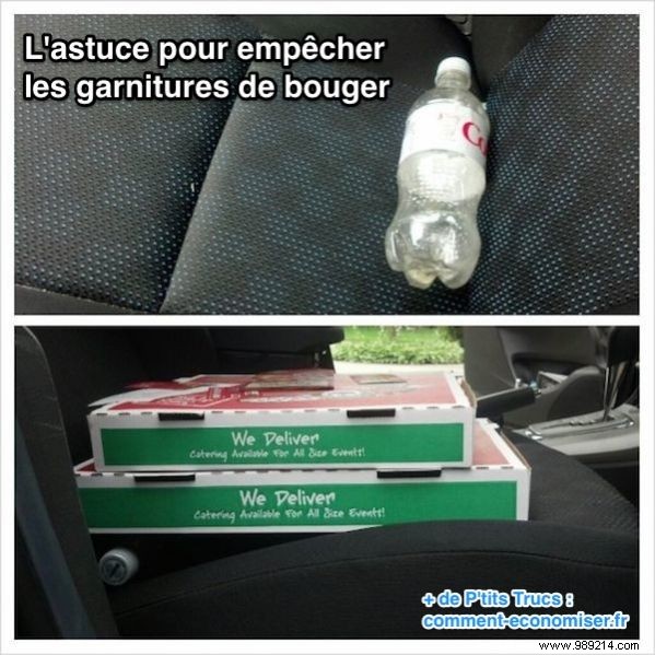 Simple Hack to Stop Pizza Toppings from Sliding in the Car