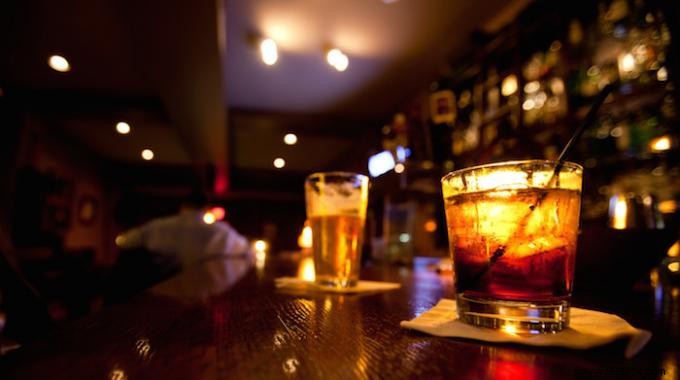 Bar Hack: Place a Coaster on Your Glass to Secure Your Drink and Seat