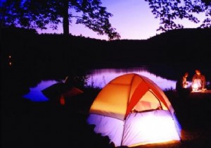 Illuminate Your Tent Effortlessly: The Water Canister Headlamp Hack