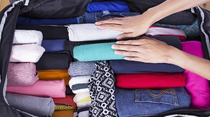 Proven Packing Hack: Roll Clothes to Maximize Carry-On Space