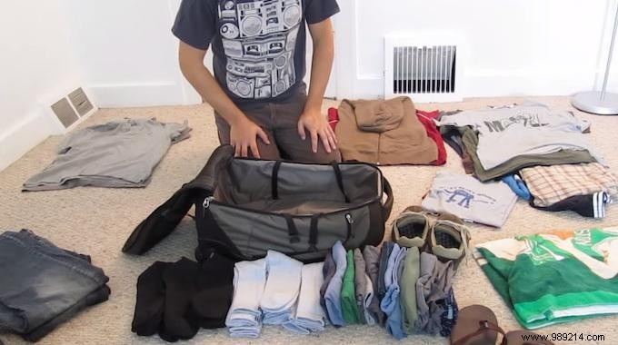 The Genius Packing Hack: Fit a Month s Worth of Clothes in One Carry-On Without Folds [Video]