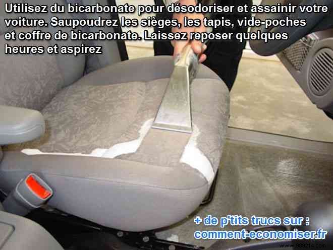 Expert Tip: Deeply Deodorize Your Car Interior with Baking Soda