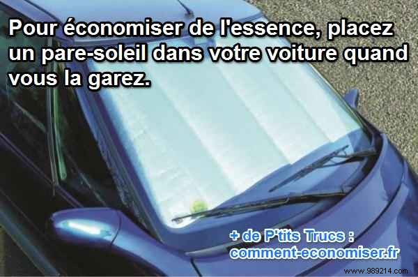 Simple Sun Visor Trick: Save Fuel by Keeping Your Car Cooler in the Heat