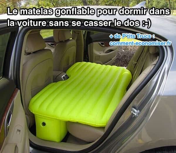 Ultimate Inflatable Rear Seat Mattress: Sleep Comfortably in Your Car Without Back Pain