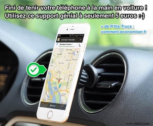 Hands-Free Driving Made Easy: Magnetic Phone Holder for Your Car Vent at Just €5.99