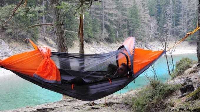 Flying Tent: Revolutionary 3-in-1 Ultralight Shelter, Hammock, and Poncho for Hikers
