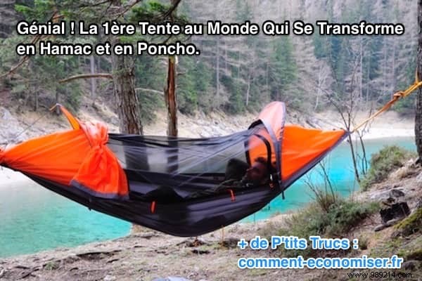 Flying Tent: Revolutionary 3-in-1 Ultralight Shelter, Hammock, and Poncho for Hikers