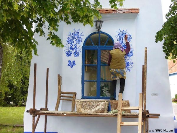 Agnes Kašpárková: The 90-Year-Old Czech Artist Transforming Her Village into a Vibrant Open-Air Gallery