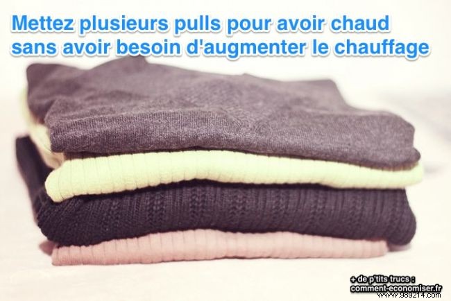 Simple Trick to Slash Heating Bills: Layer Up with a Sweater