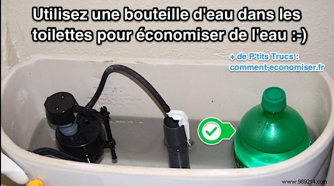 Save Water Effortlessly: The Plastic Bottle Trick for Your Toilet Tank