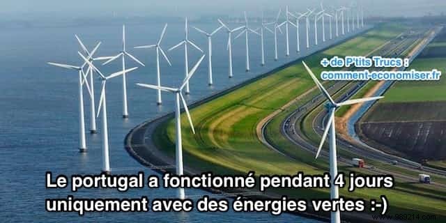 Portugal Powered by 100% Renewables for 4 Straight Days in 2016