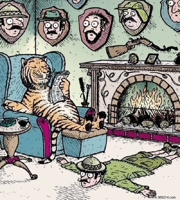 23 Thought-Provoking Drawings: What If Animals Turned the Tables on Humans?