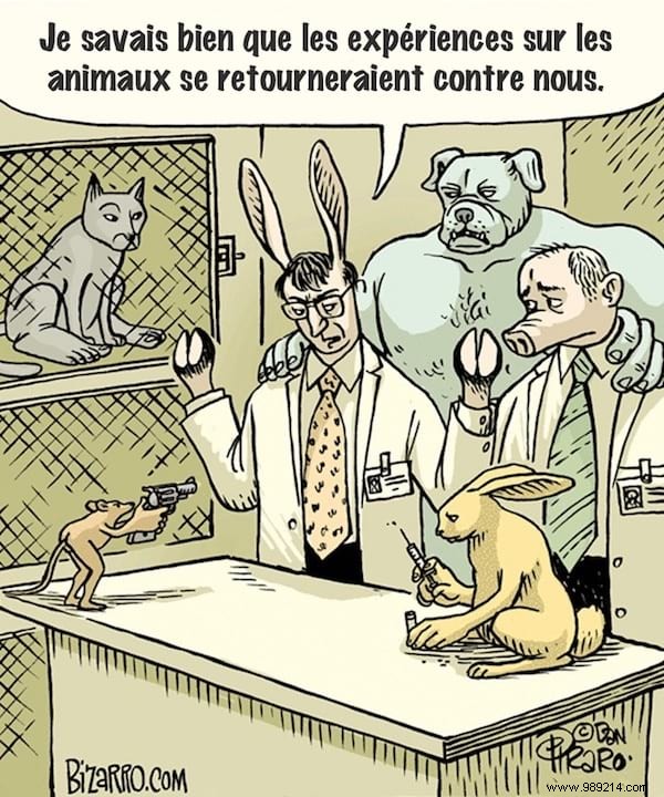 23 Thought-Provoking Drawings: What If Animals Turned the Tables on Humans?