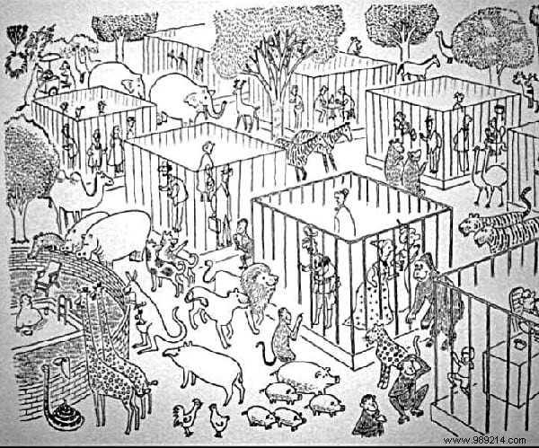 23 Thought-Provoking Drawings: What If Animals Turned the Tables on Humans?