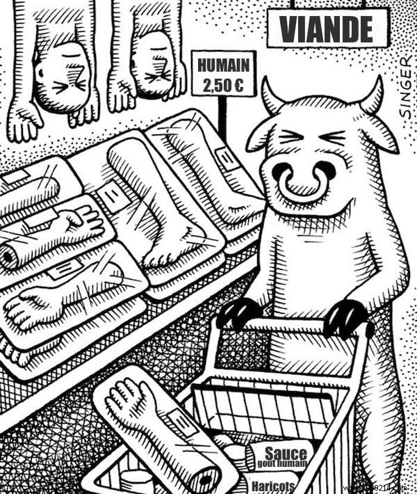 23 Thought-Provoking Drawings: What If Animals Turned the Tables on Humans?