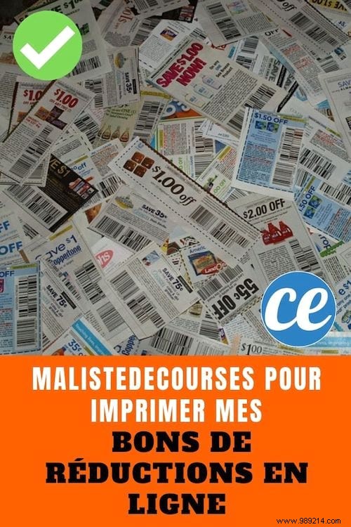 Print Discount Coupons at Home with MaListeDeCourses.net – My Proven Savings Strategy