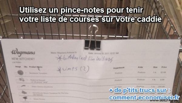 Shop Like a Pro: Never Lose Your Grocery List with This Simple Clipboard Hack