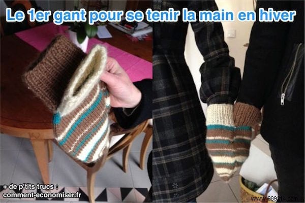 One Glove for Two: The Charming Winter Hack for Holding Hands