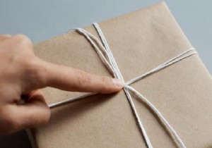 Expert Tip: Secure Your Parcel with Wet Rope to Prevent It from Opening in Transit