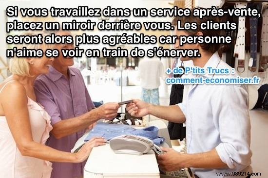 Pro Tip for After-Sales Service Reps: Use a Mirror to Calm Angry Customers