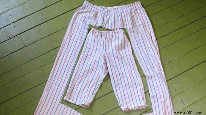 Clever DIY Hack: Transform Old Pajamas into Kids  Sleepwear