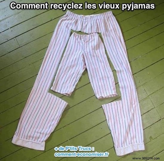 Clever DIY Hack: Transform Old Pajamas into Kids  Sleepwear