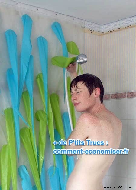 Innovative Shower Curtain Ends Your Shower in 4 Minutes to Conserve Water