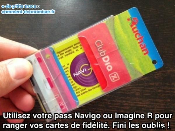 Smart Hack: Store Loyalty Cards in Your Navigo or Imagine R Card Pocket