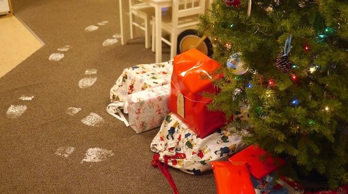 Create Realistic Santa Footprints with Baking Soda: Easy Christmas Magic