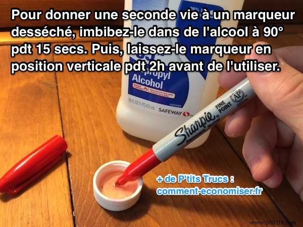 Revive Your Dried-Out Permanent Marker: Proven 90% Alcohol Trick