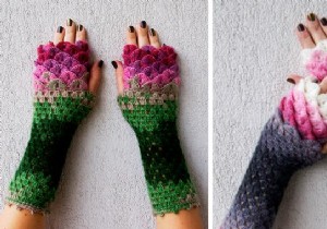 Handcrafted Crochet Dragon Mittens: Cozy Winter Warmth with Touchscreen Fingertips