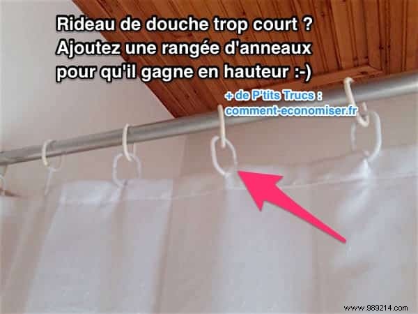 Shower Curtain Too Short? Extend It in Just 1 Minute with This Proven Hack