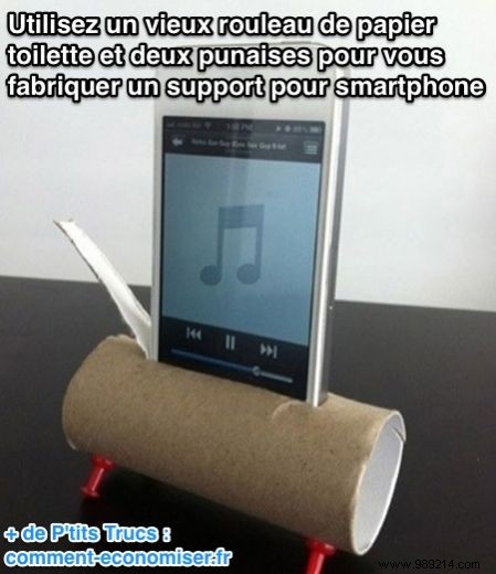 DIY Free Smartphone Stand: Transform a Toilet Paper Roll in Minutes