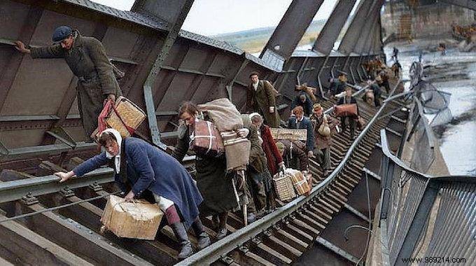 15 Colorized WWII Photos of European Refugees: History s Stark Reminder