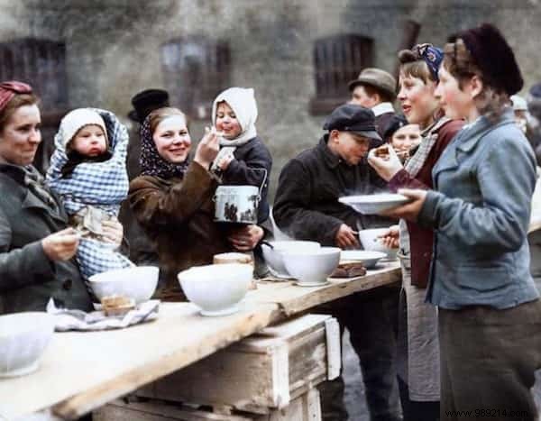 15 Colorized WWII Photos of European Refugees: History s Stark Reminder